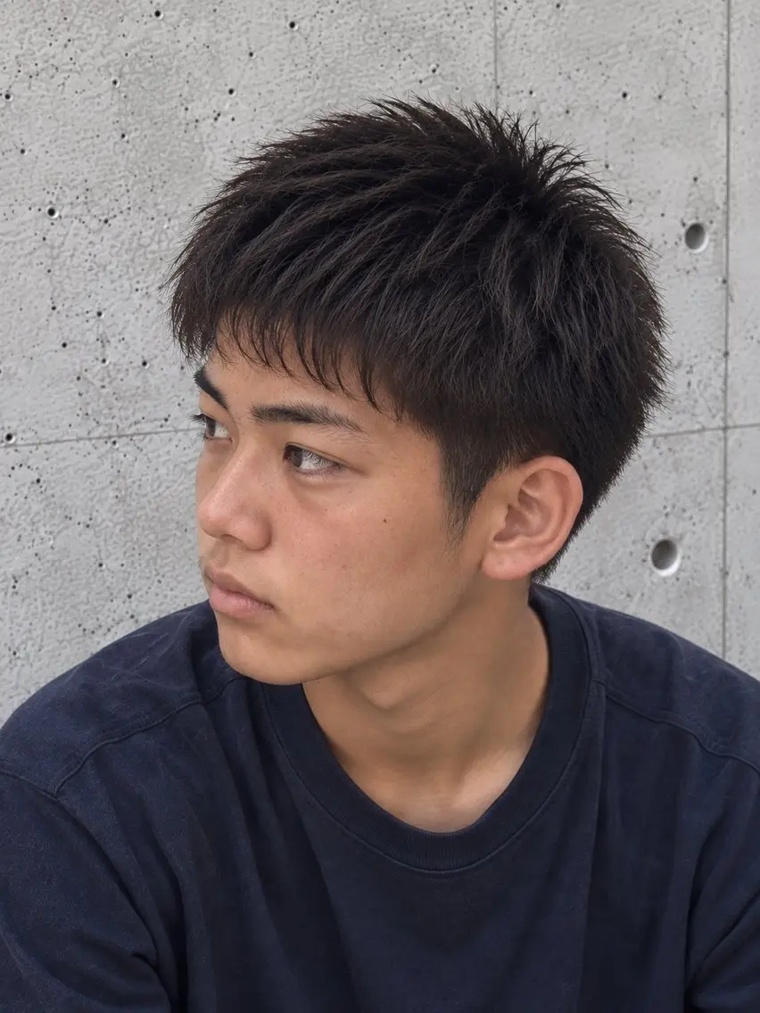 ショート メンズ カット ORI. men’s hairのヘアスタイル