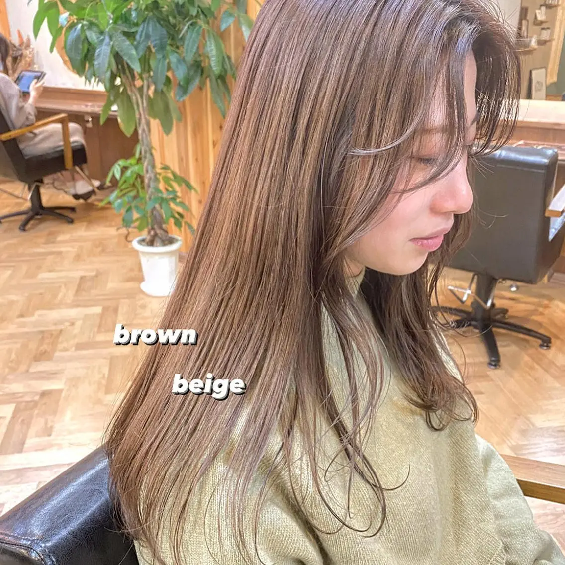 ロング カラー パーマ ヘアアレンジ メンズ キッズ ネイル マツエク・マツパ 前川 朋香のヘアスタイル