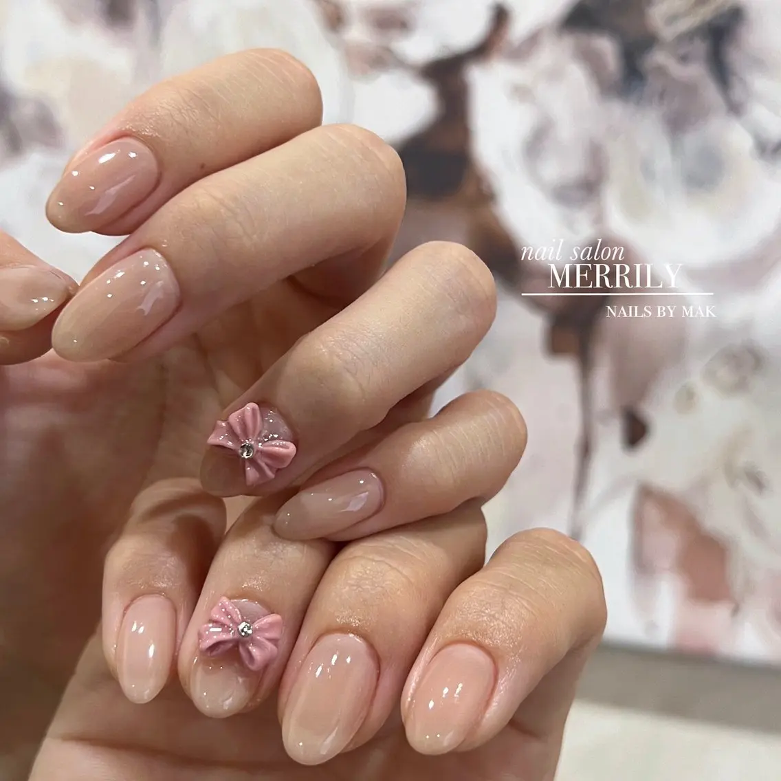 ネイル シンプルネイル ハンドネイル salon de Cheliのネイルデザイン