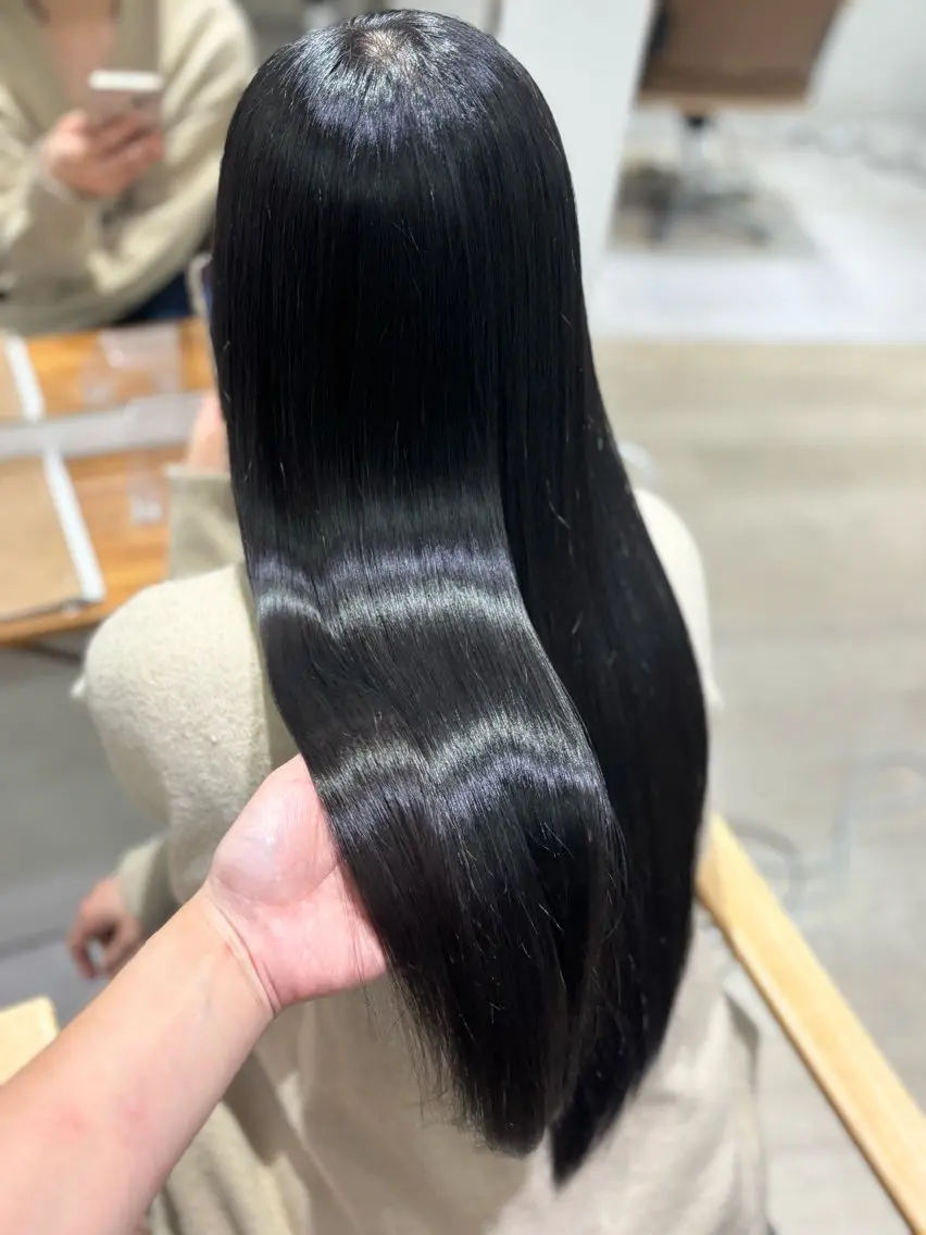 ロング 縮毛矯正 かのん /ボブ特化/大阪梅田のヘアスタイル