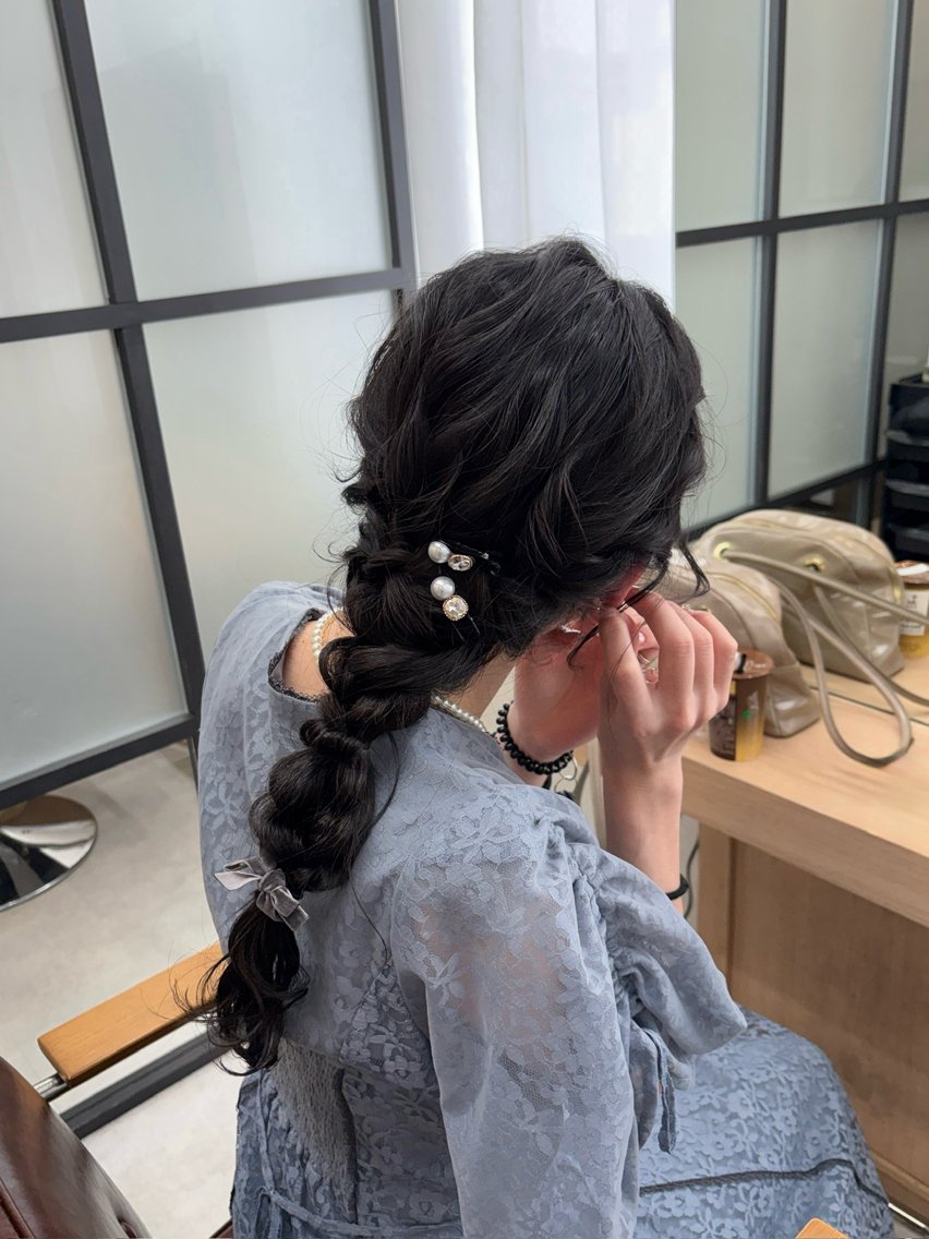 ヘアアレンジ 【半個室サロン】 艶カラー/ sayuのヘアスタイル