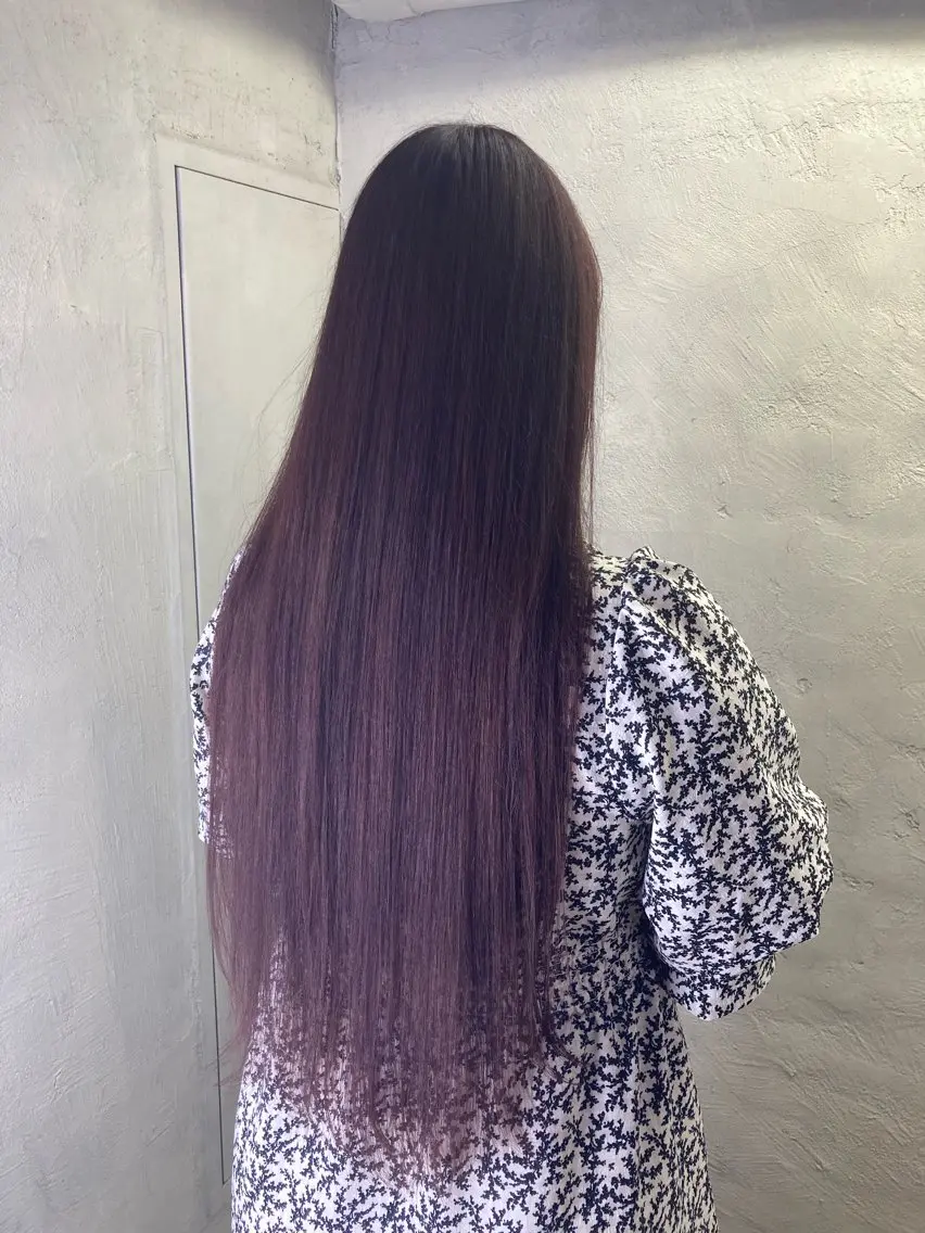 ロング カラー ロング ダメージレス艶髪 🦋MISAKI🦋のヘアスタイル