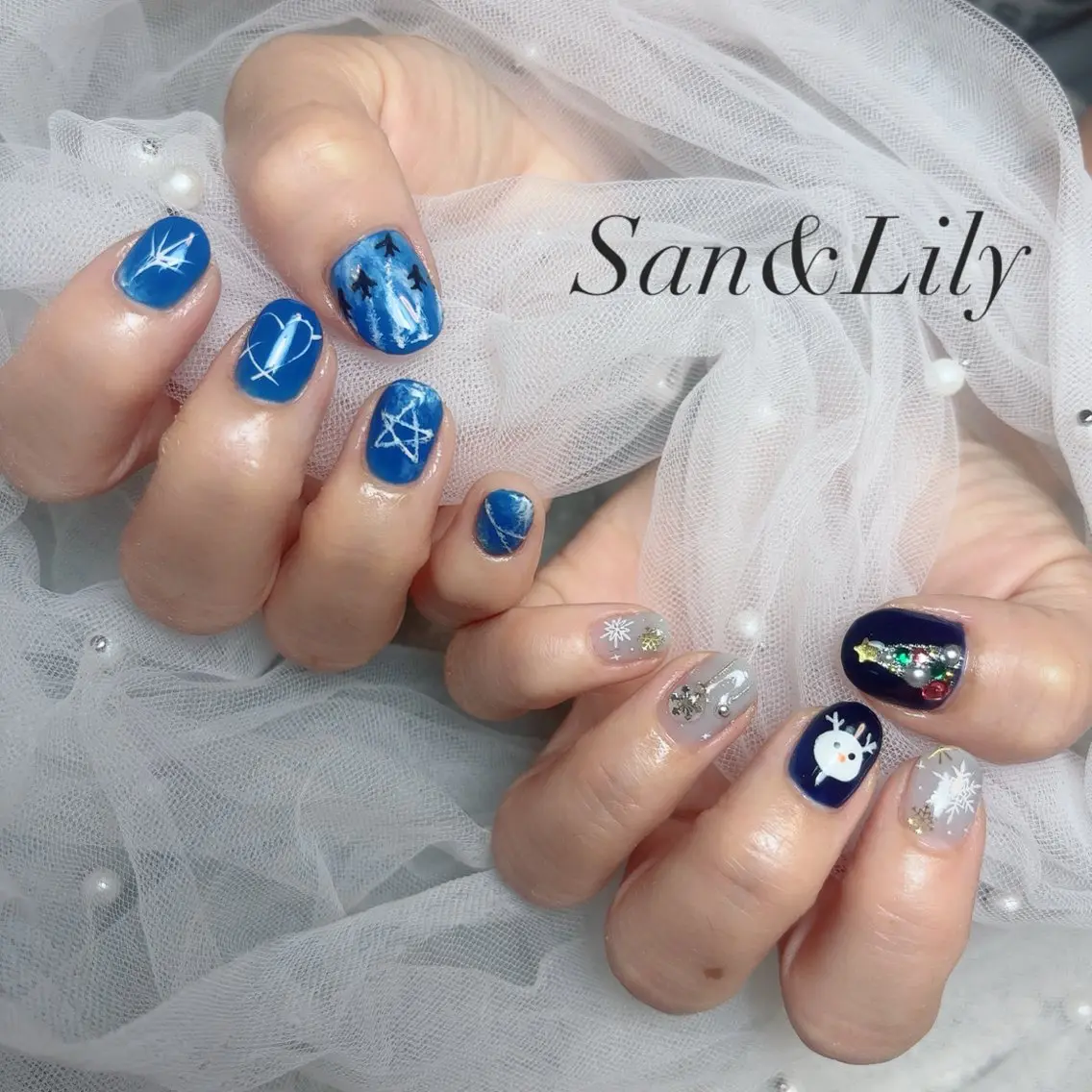 ネイル ハンドネイル San＆Lily madokaのネイルデザイン