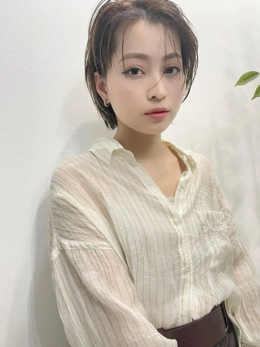 ショート 竹内 蓮のヘアスタイル