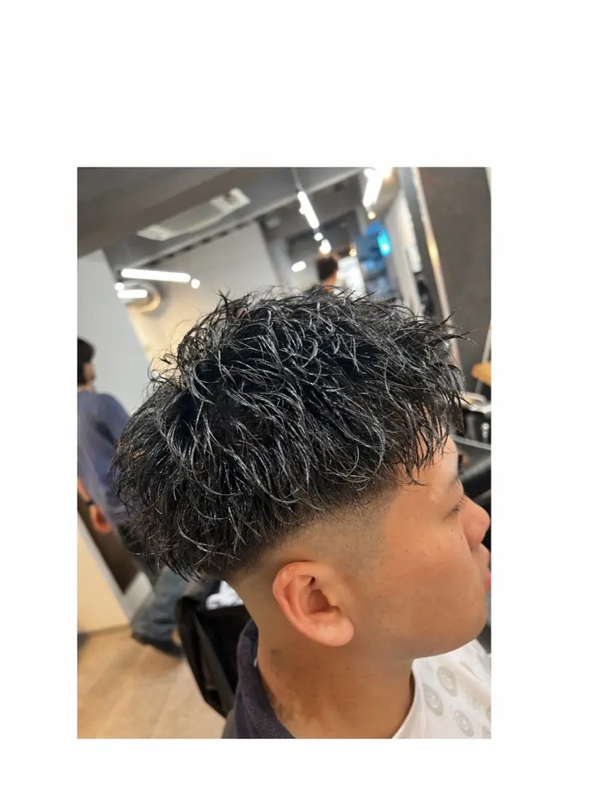 [❄️新規限定❄️✨]メンズカット＋ツイストスパイラル✂️✂️の写真