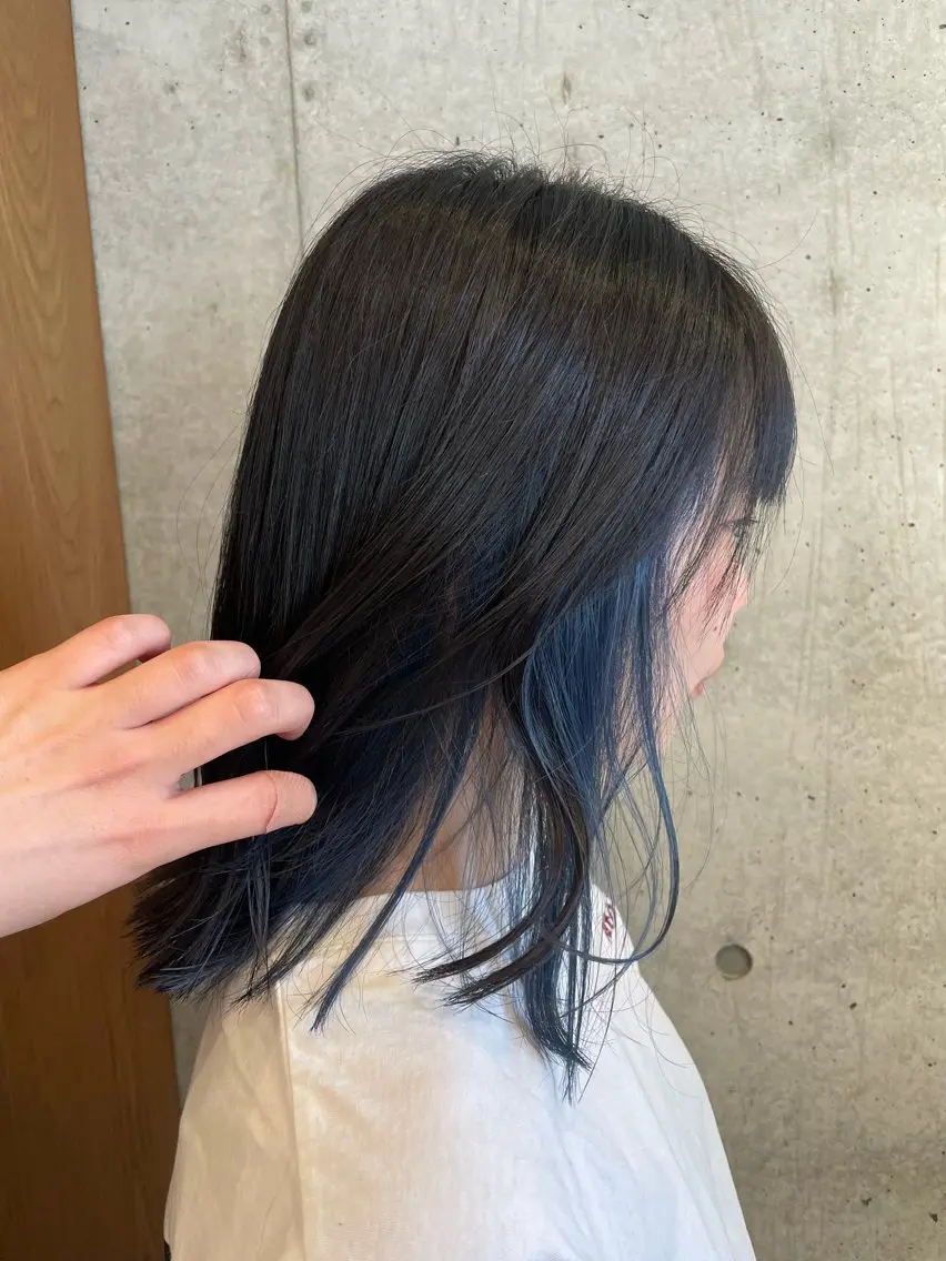 ミディアム カラー /133 山本樹のヘアスタイル