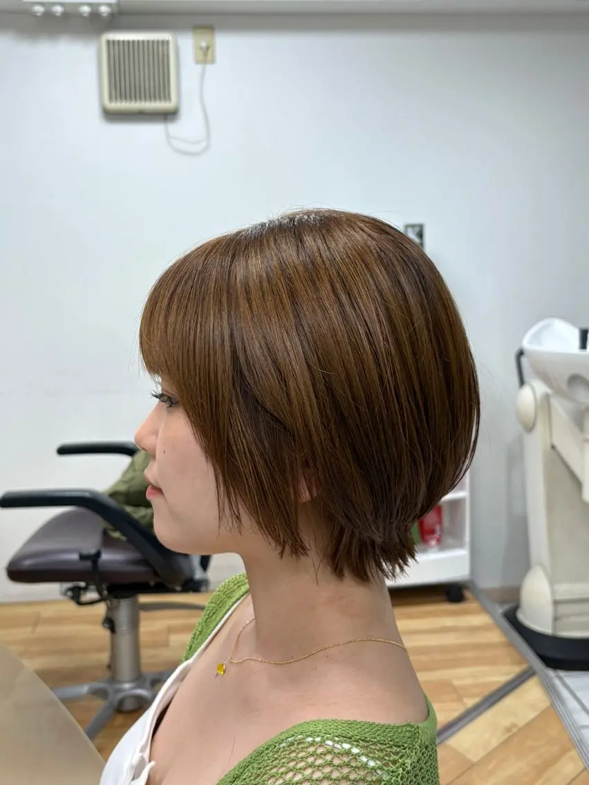 ショート カット イシカワ ユウタのヘアスタイル