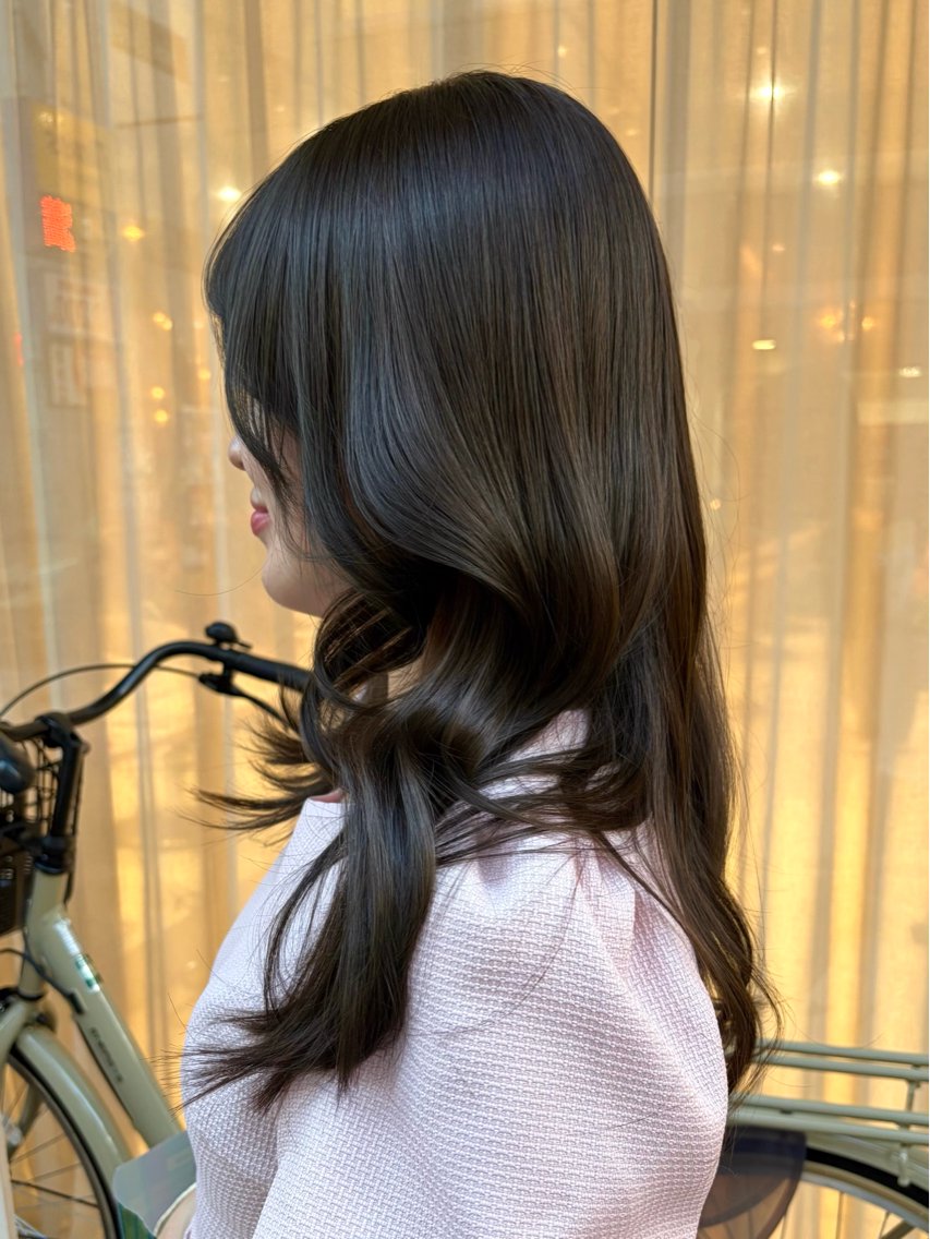カラー KOTONE🦋✨ /透明感カラー/ボブのヘアスタイル
