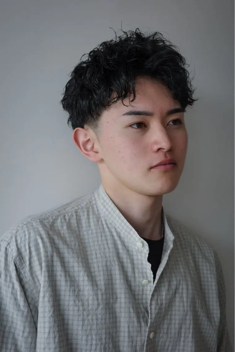 ショート ショートヘア ボブレイヤー募集中 出島　凜平のヘアスタイル