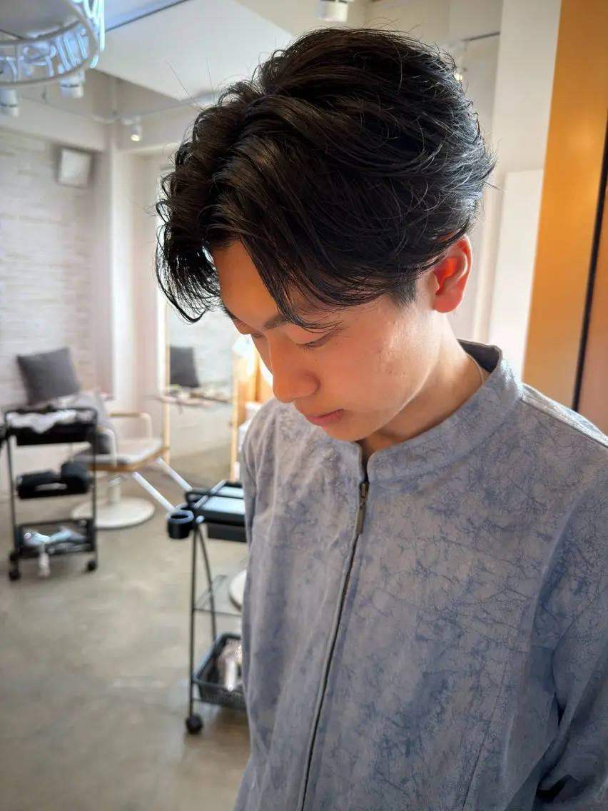 メンズ 荒木 千奈のヘアスタイル
