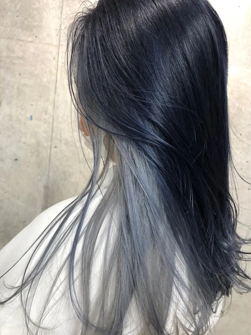 ミディアム ヘアカラー ︎🤎W color MIYU‎🤎のヘアスタイル