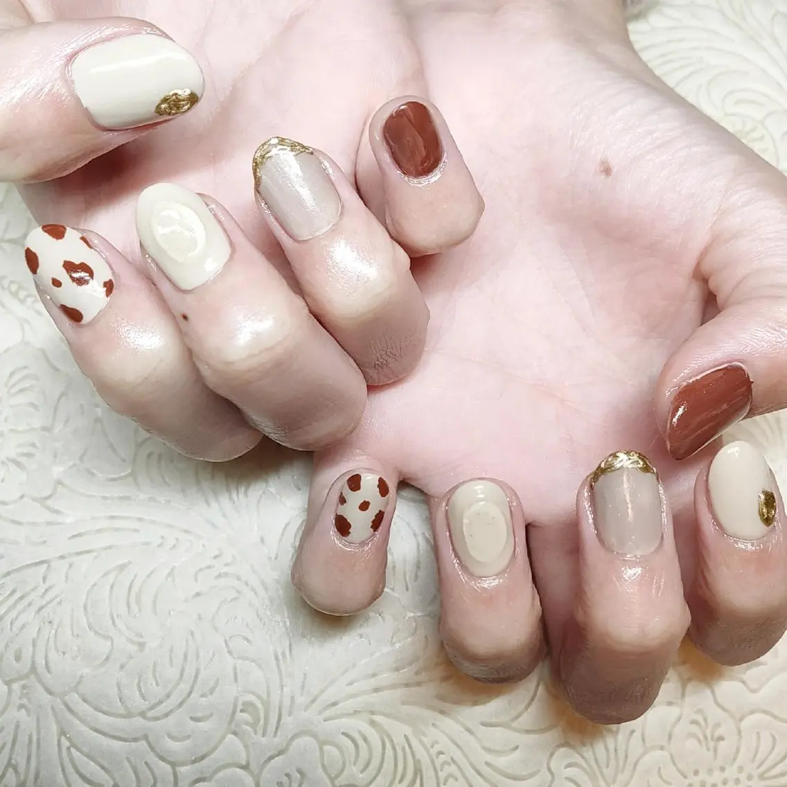 オフなし限定!ジェル60分アート放題♡パラジェル使用♡　持込、ニュアンス、フレンチ、ワンホン、韓国　長さだしの写真