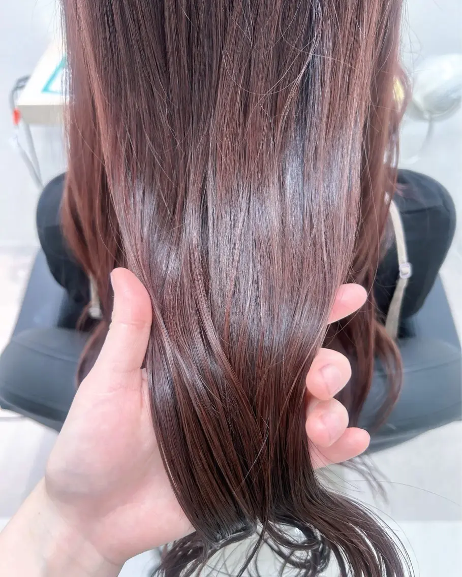 カラー ヘアカラー トリートメント 🌷MIREA🌷 LUANA 難波店のヘアスタイル