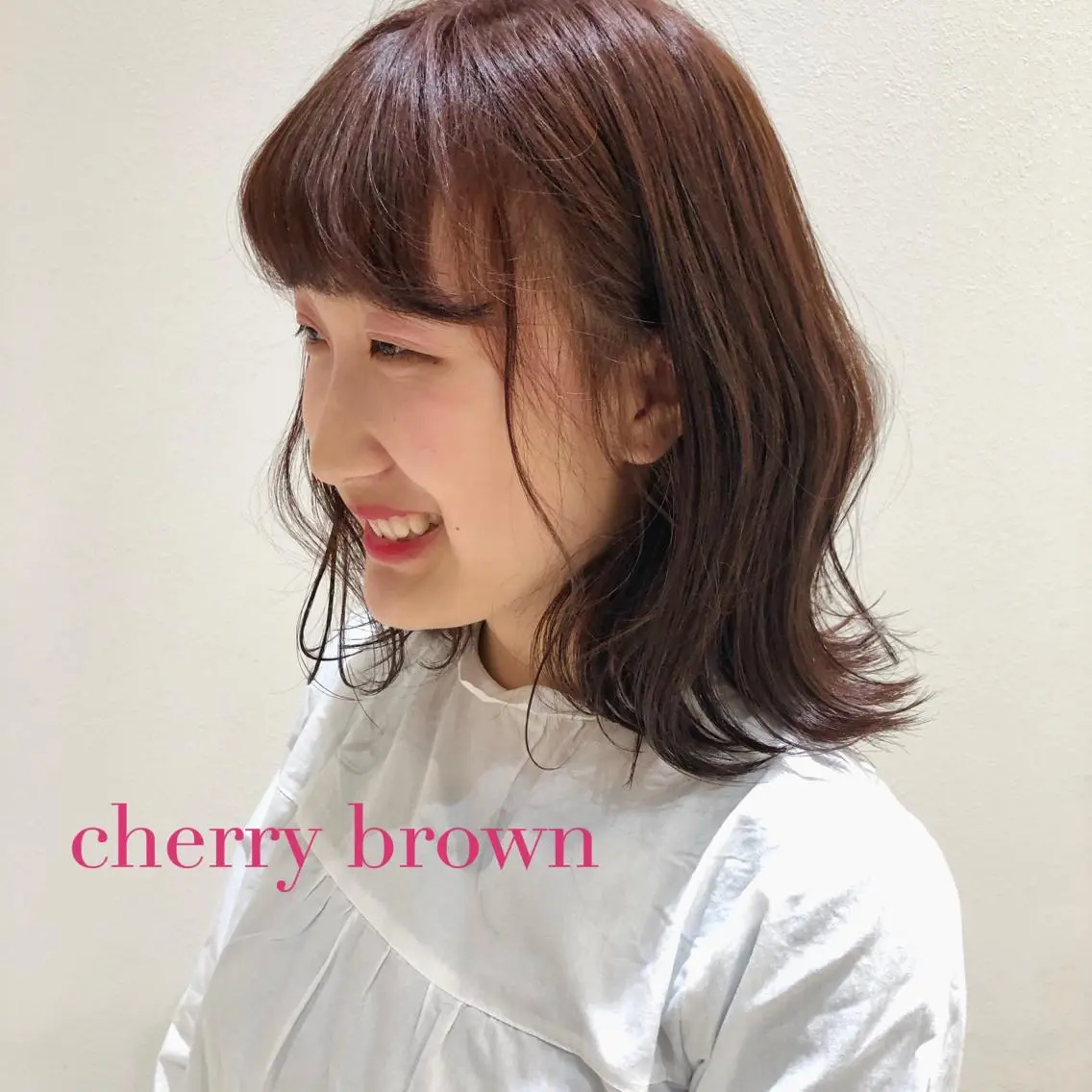 セミロング カラー ブラウンカラー ピンクカラー ktwo/難波 /似合わせ/木浦のヘアスタイル