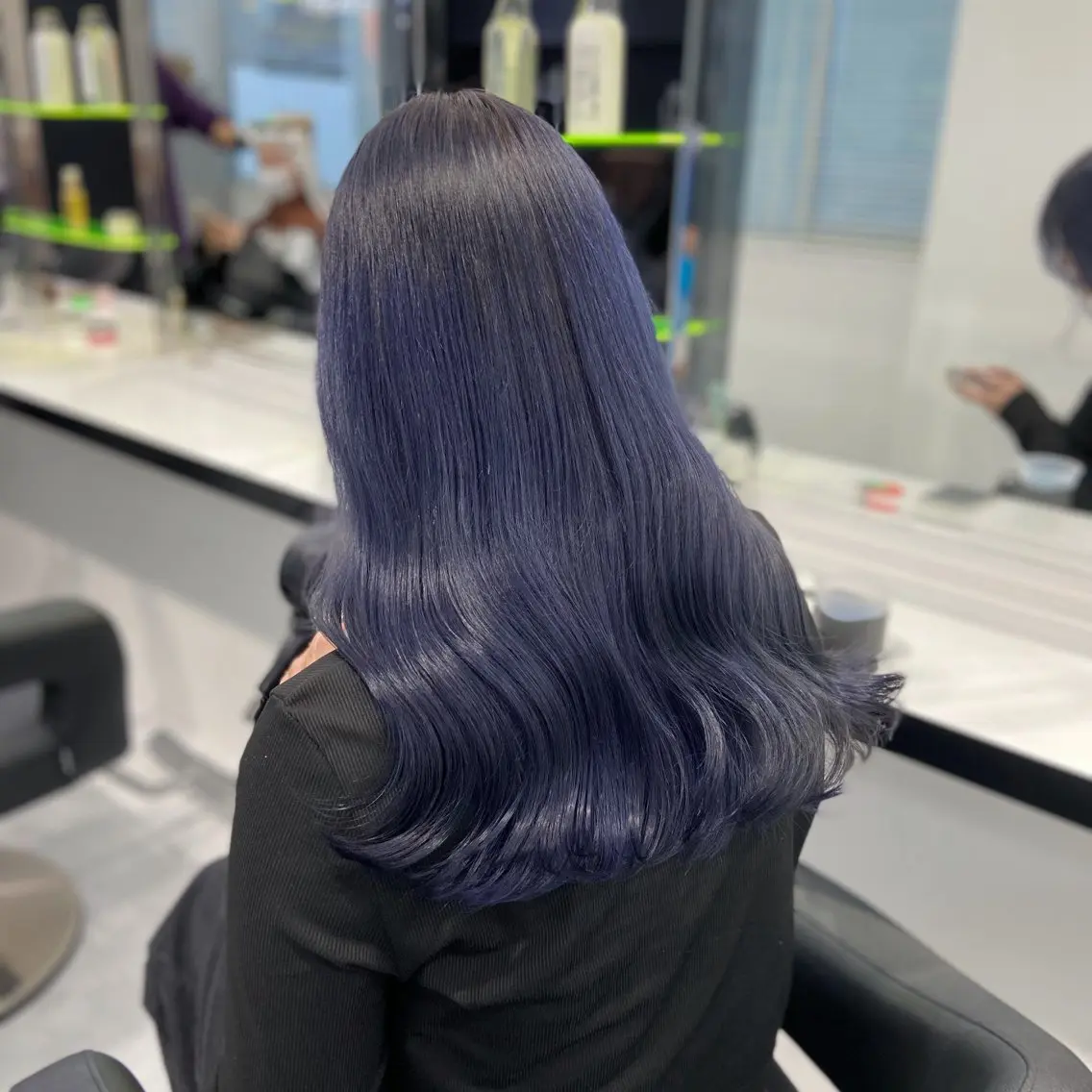 ロング カラー ヘアアレンジ カット ヘアカラー トリートメント ヘアセット レイヤー×透明感カラ ーHAYATOのヘアスタイル