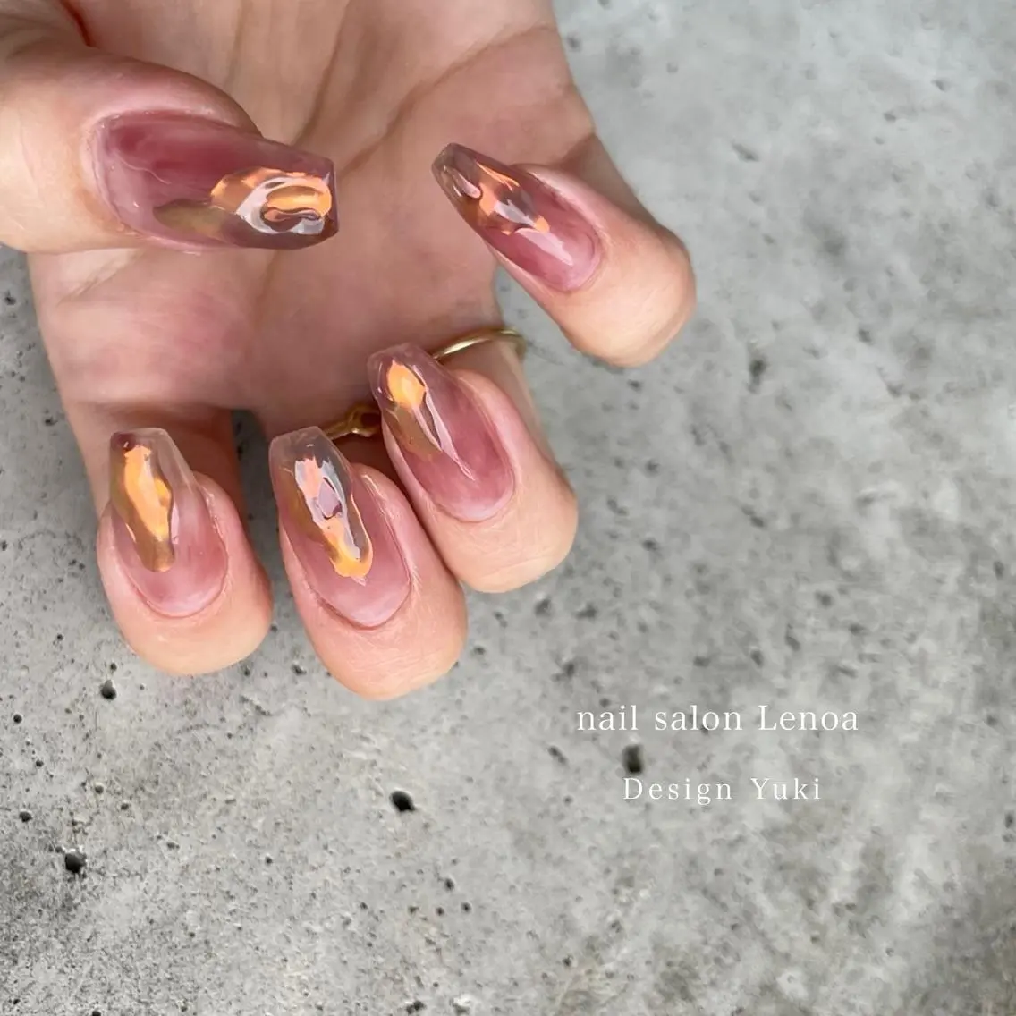 ネイル ハンドネイル Tielu Yukiのネイルデザイン