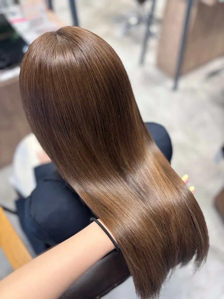 ロング トリートメント Link 陽海のヘアスタイル