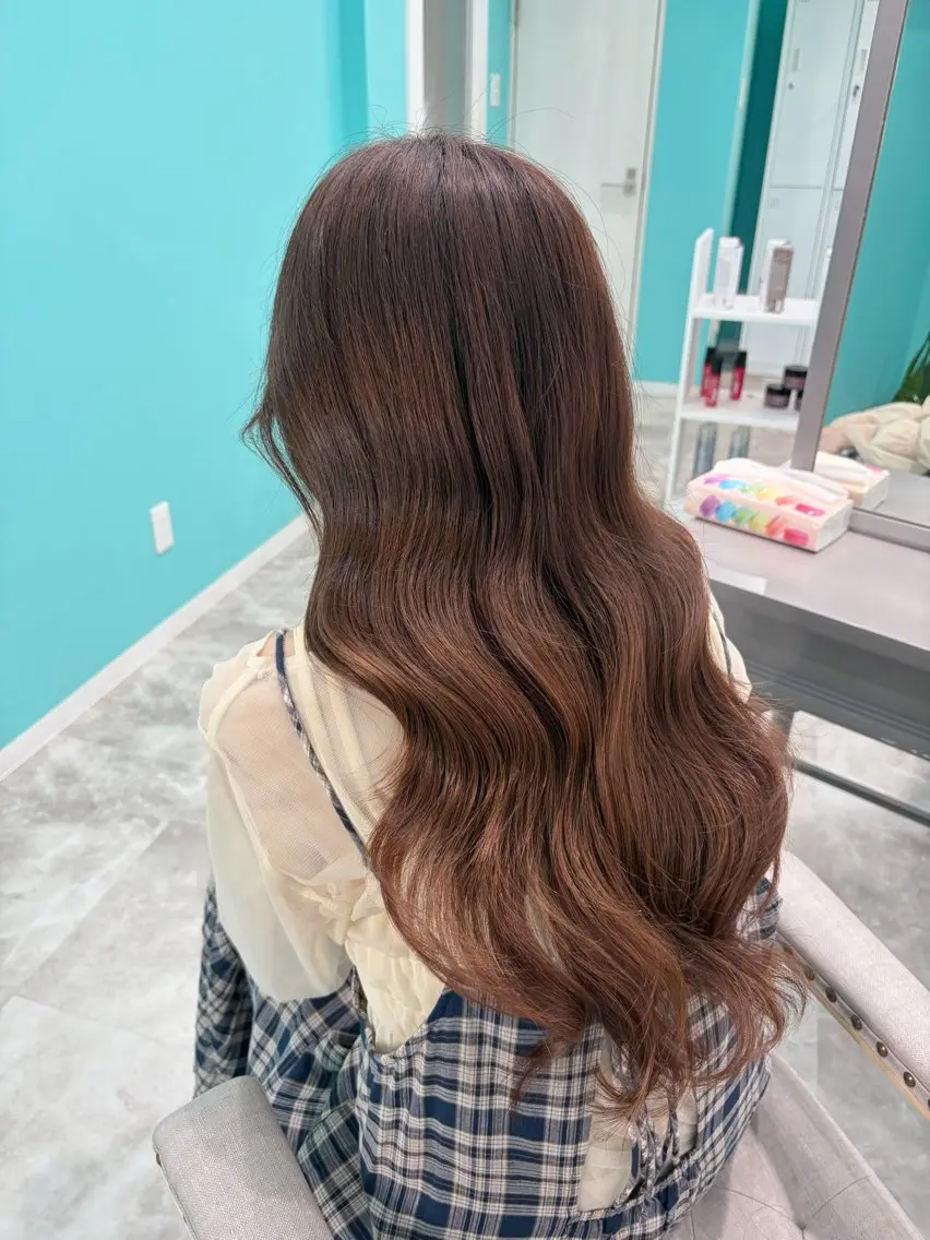 ロング ヘアセット fumina🦋 新大久保/エクステのヘアスタイル