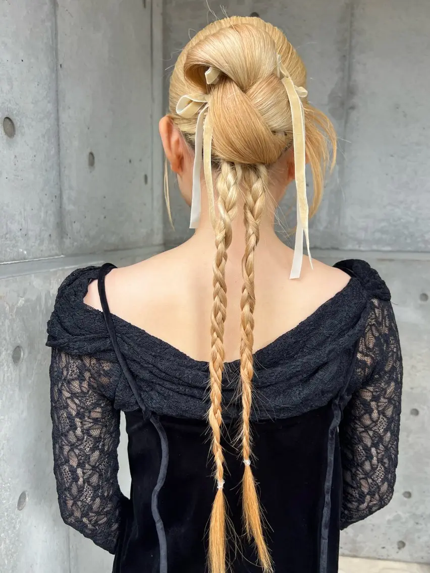 ヘアアレンジ ユカ yのヘアスタイル