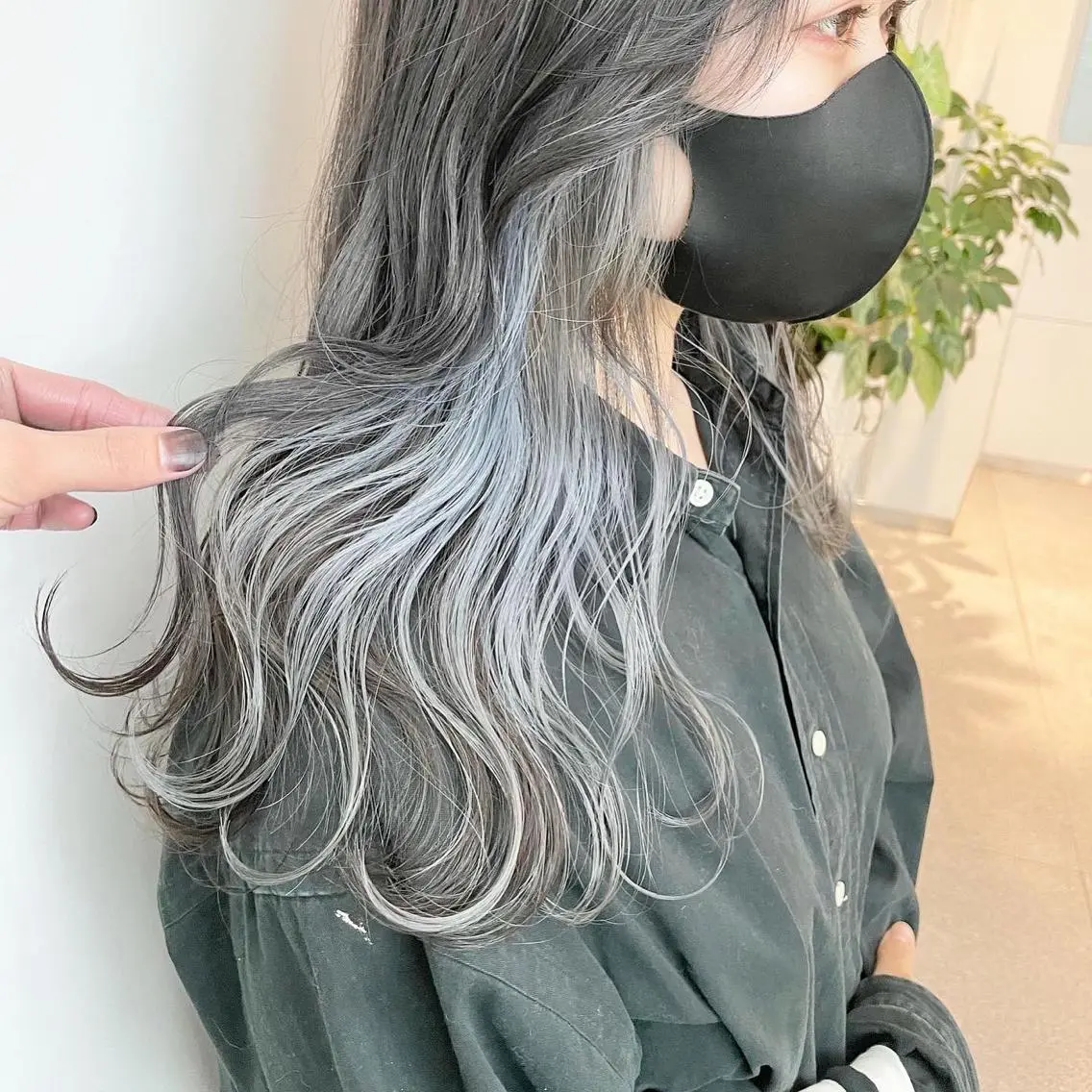 ミディアム ヘアカラー 東北No.1完全個室 💐梶谷社長のヘアスタイル