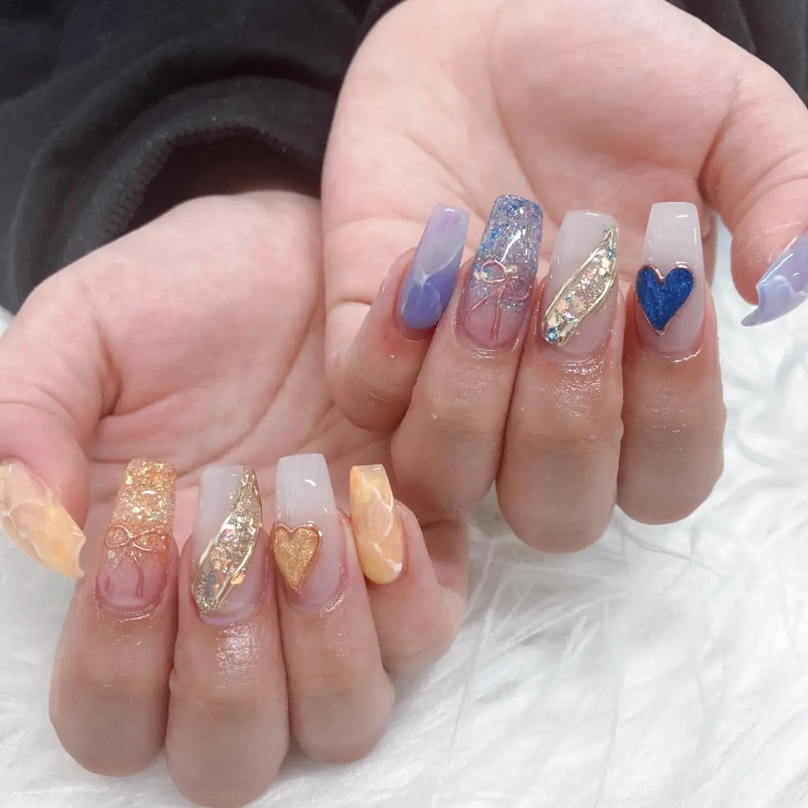 ミディアム ネイル Y. Sのネイルデザイン