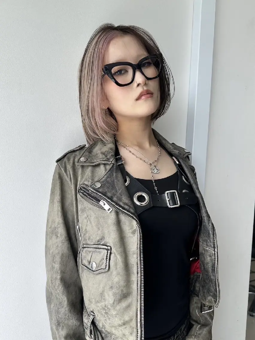 ミディアム カラー Hair&Make EARTHのヘアスタイル