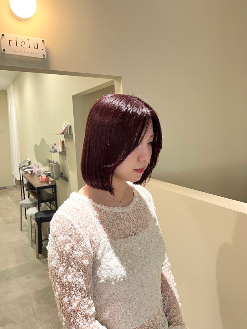 うるツヤ透明感カラー🫧の写真