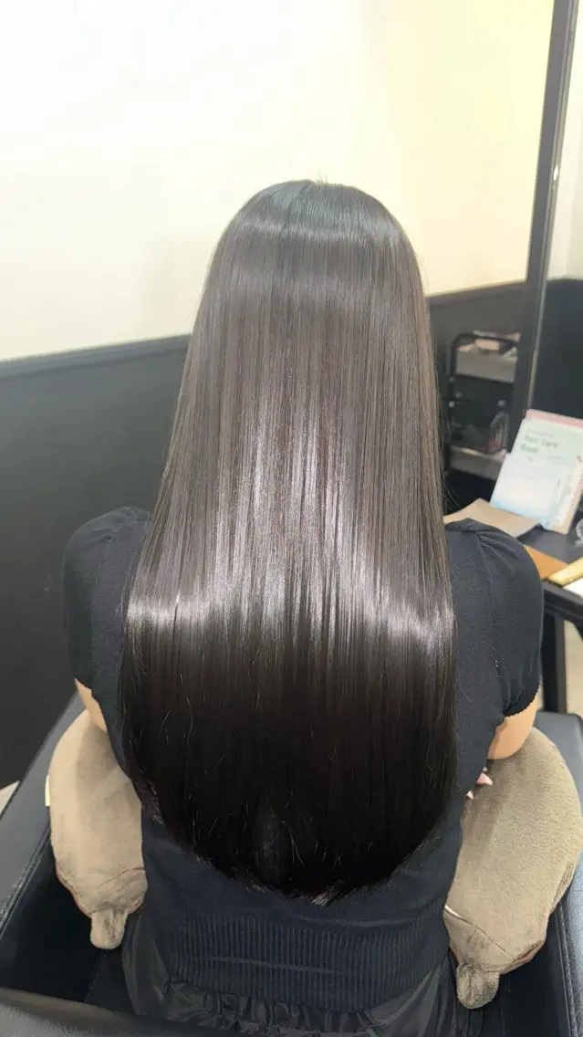 ロング 髪質改善【due hair】砂川 翔のヘアスタイル