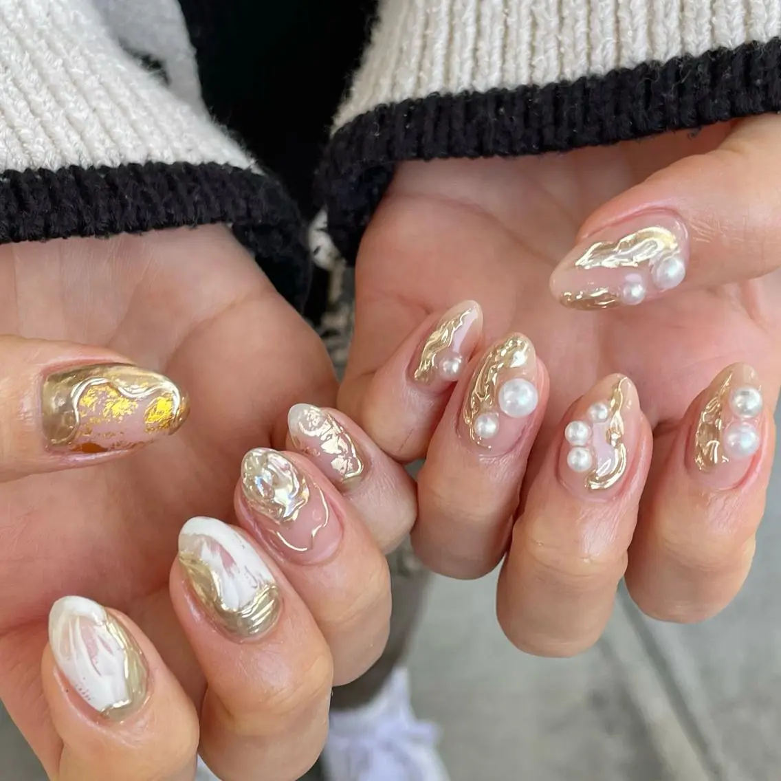ネイル ハンドネイル Radia bykaonailsのネイルデザイン