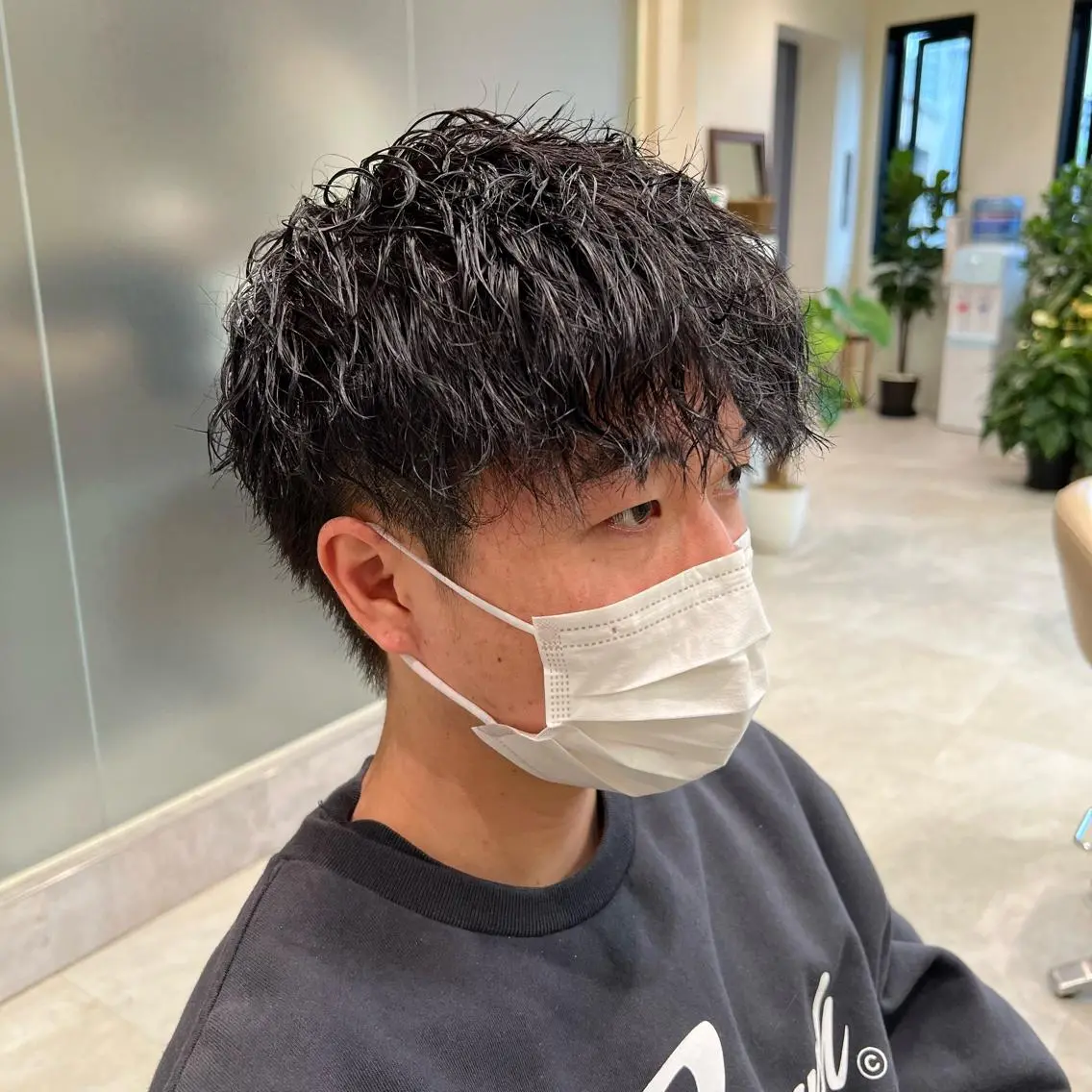ショート カラー 茅ヶ崎パーマ特化/ スパイラル/ハルキのヘアスタイル