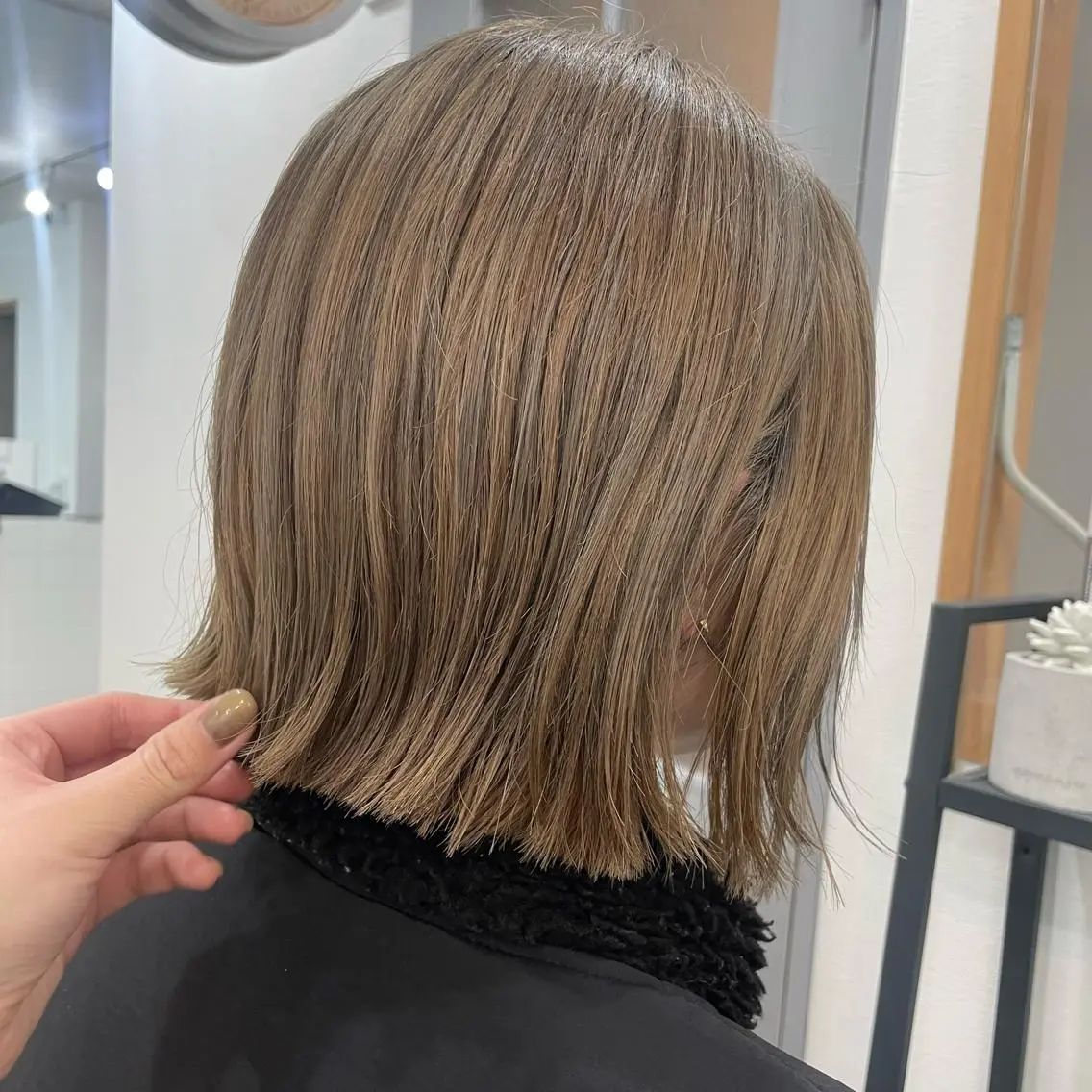 ミディアム ヘアカラー トリートメント SUNC/🤎 オオクマ　カナエ🤎のヘアスタイル