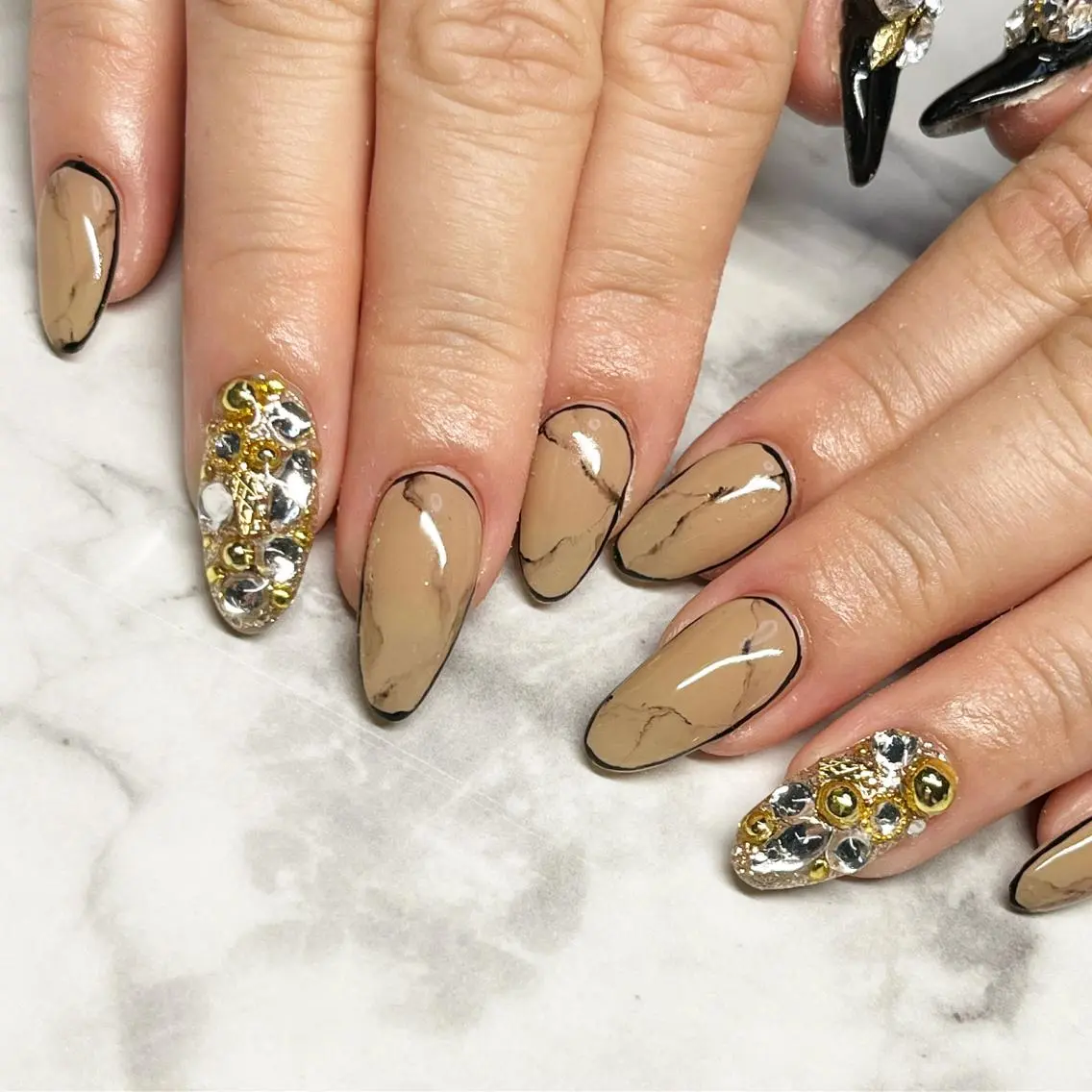 ネイル 持ち込み 587nail *のネイルデザイン