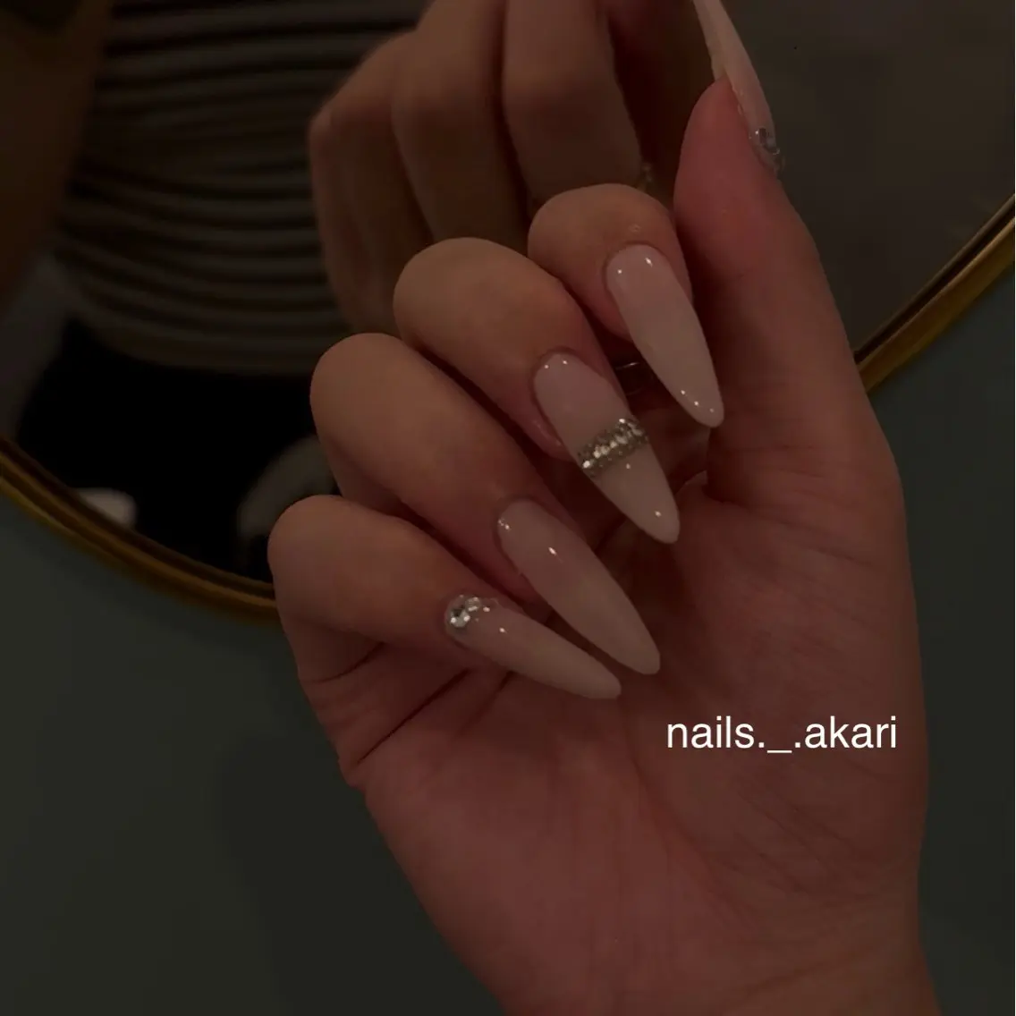 ネイル ハンドネイル akari🎀 naill|堺筋本町のネイルデザイン