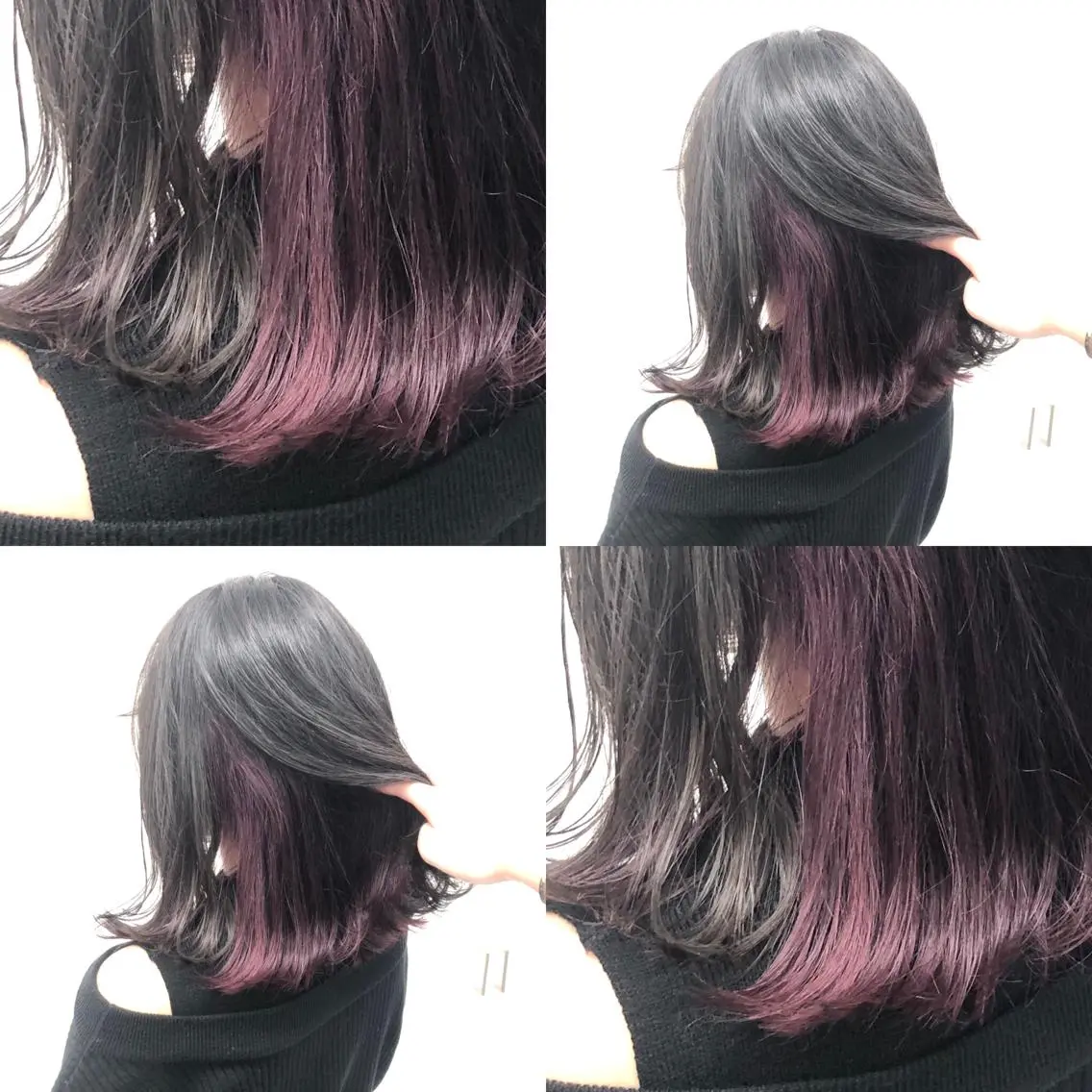 ロング カラー パーマ ヘアアレンジ メンズ キッズ ネイル マツエク・マツパ 上品＆韓国風 🥀海心🥀のヘアスタイル