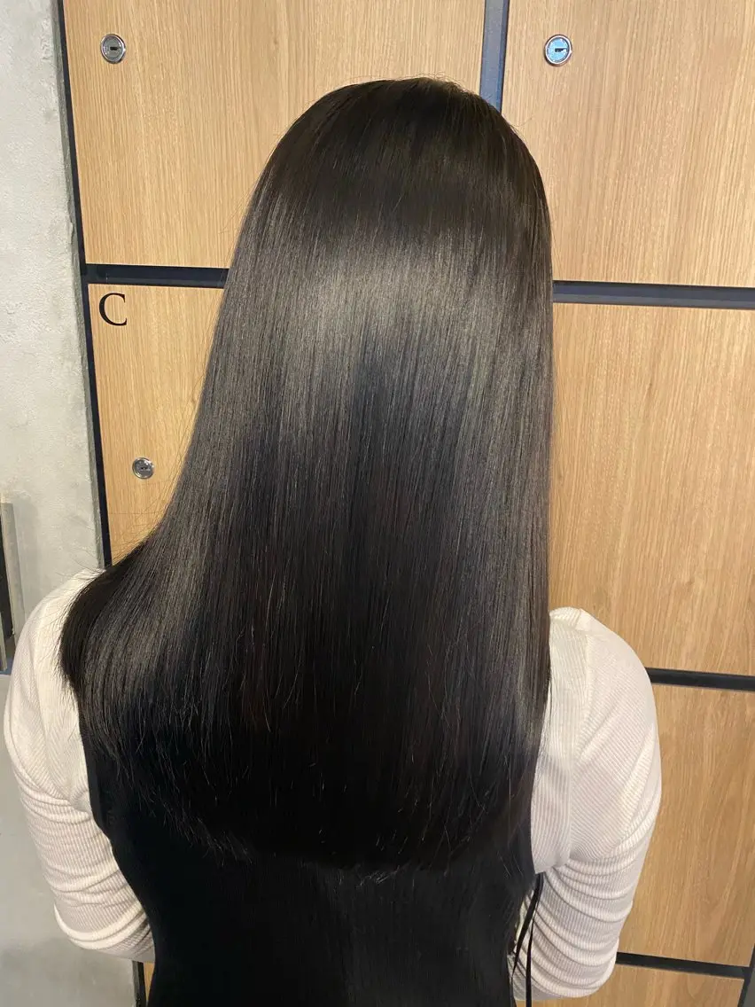 カラー ブリーチ ケアカラー カット ヘアカラー トリートメント 髪質改善サロン 梅田/ヨナミネのヘアスタイル