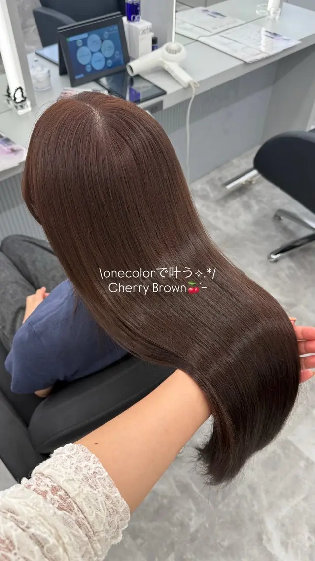 ロング ヘアカラー 髪質改善/透明感 /艶髪/Yuna💛のヘアスタイル