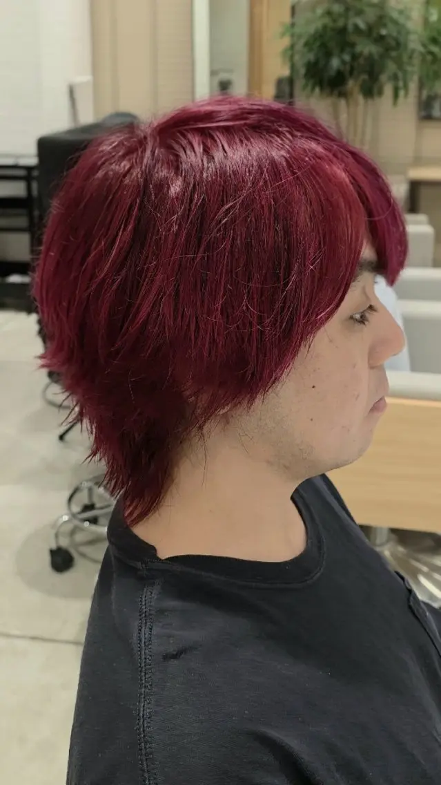 メンズ カラー カット ヘアカラー トリートメント ✂髪質改善ストレート NO.1 深澤 颯斗のヘアスタイル