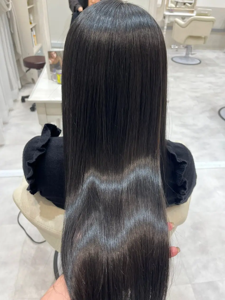 ロング カット トリートメント Barrel天王寺 satokoのヘアスタイル