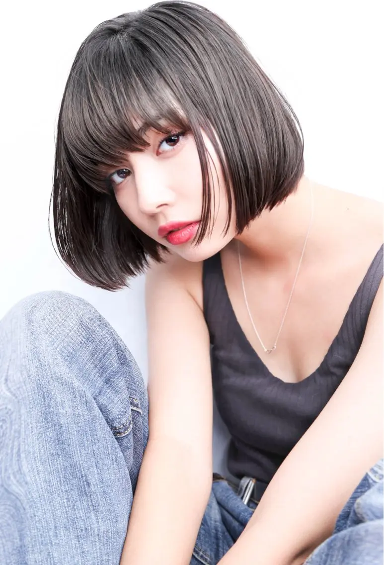 透明感、ツヤ感◎ ワンカラー+スパorトリートメントの写真