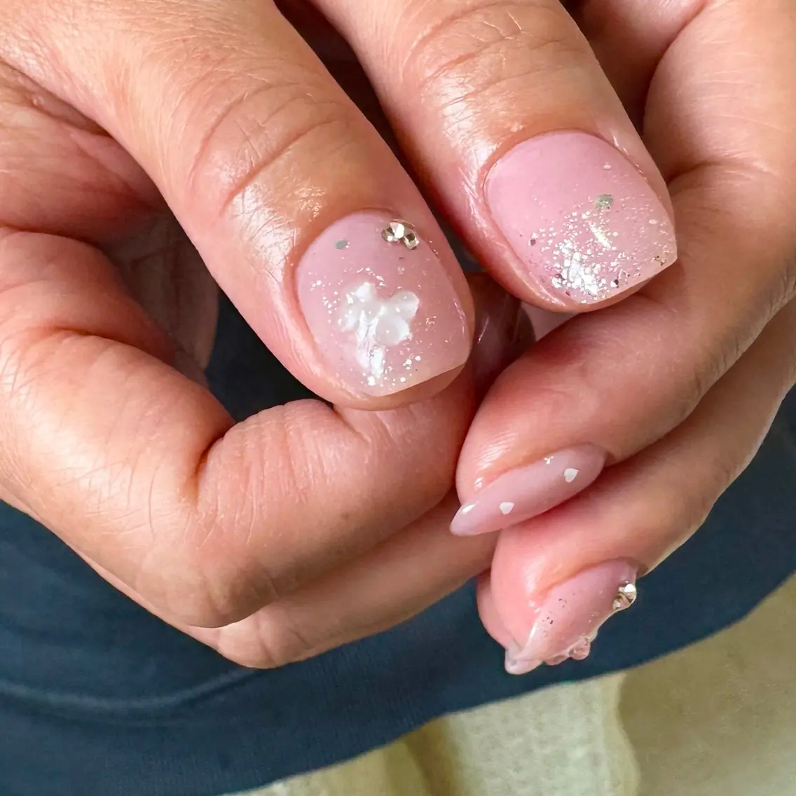 ネイル ハンドネイル pointillé .ayaのネイルデザイン