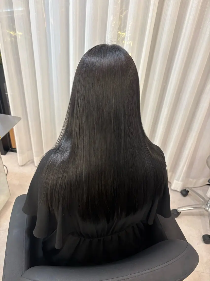 ロング カラー ヘアアレンジ ヘアカラー トリートメント JUNOHAIR. MIAN.⋆𝜗𝜚のヘアスタイル