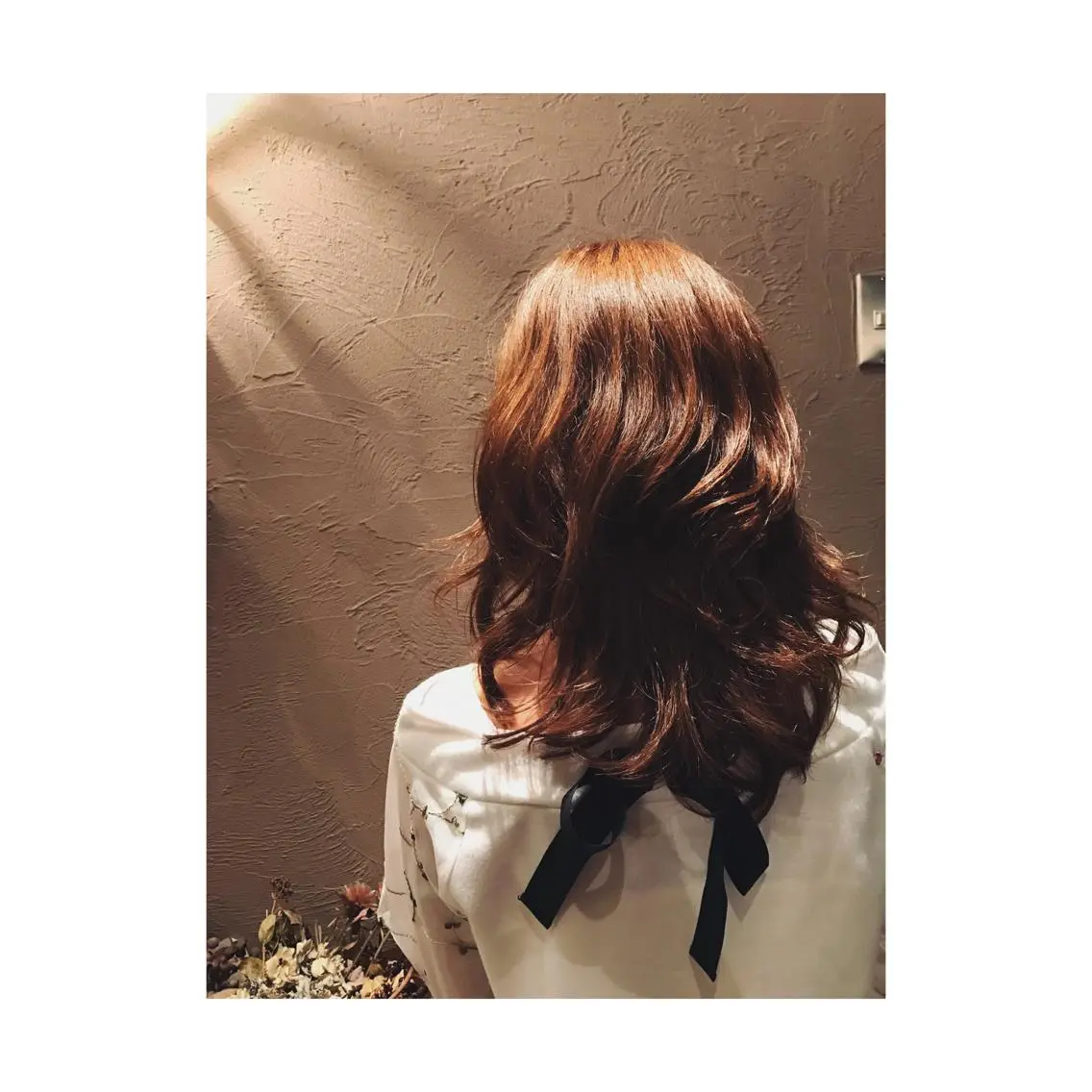 セミロング くるくるパーマ aikoのヘアスタイル