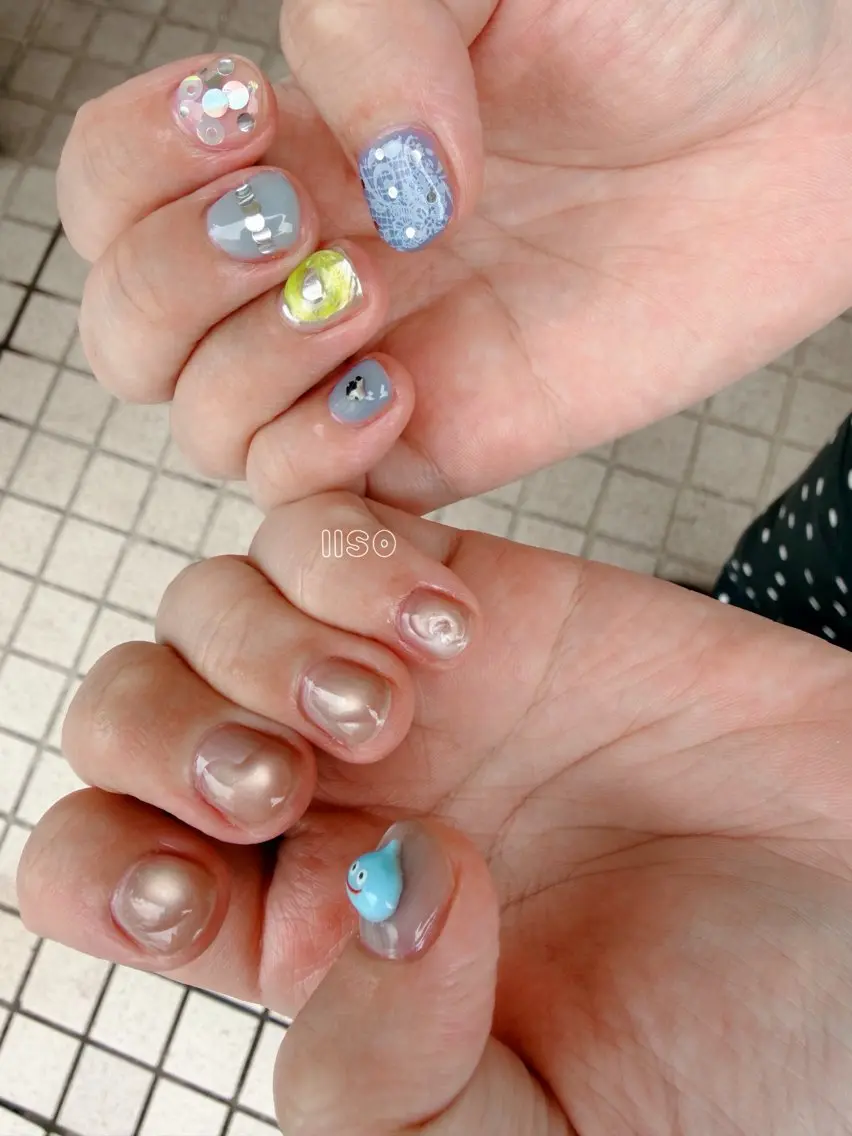 ネイル 45 iisoのネイルデザイン