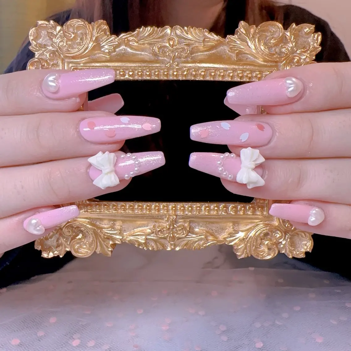 ネイル オーロラネイル フットネイル 韓国ネイル ラメ(グリッター) ラメグラデーション ハンドネイル Belle nail salon 新小岩のネイルデザイン