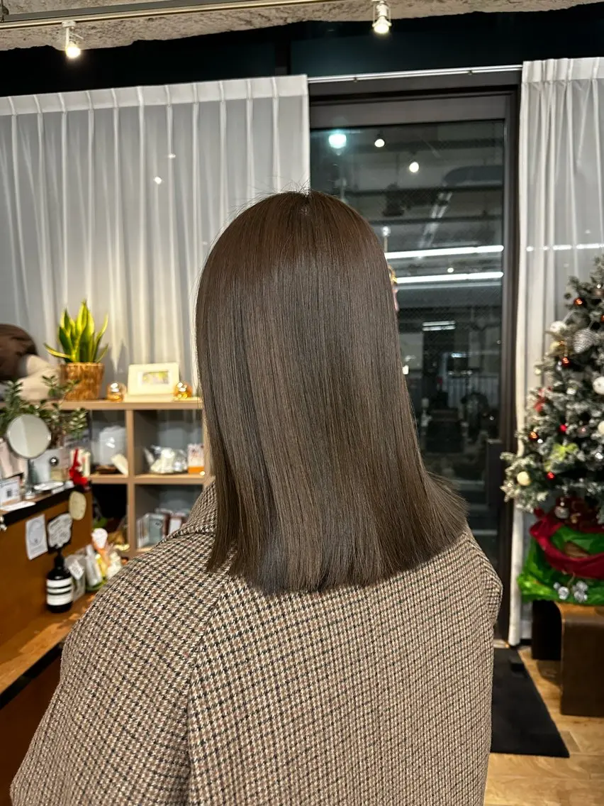 セミロング メンズカット|パーマ 💇🏻武藤龍之介のヘアスタイル