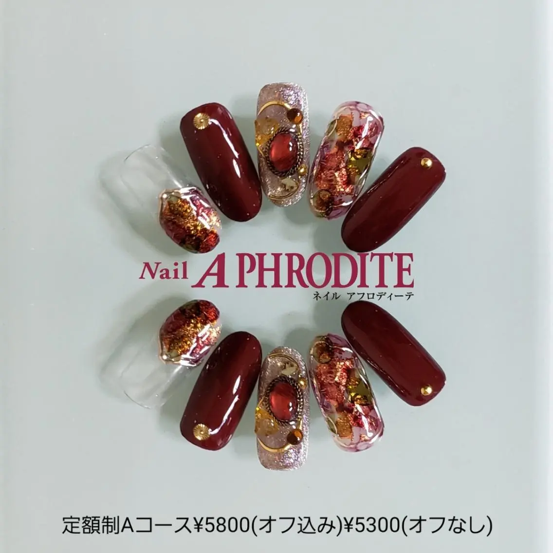 ネイル ジェルネイル 持ち込み ニュアンスネイル ソフトジェル ハンドネイル Nail Aphroditeのネイルデザイン