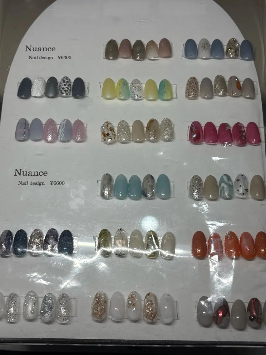 【オフ込み】定額ニュアンスコース5480円〜の写真
