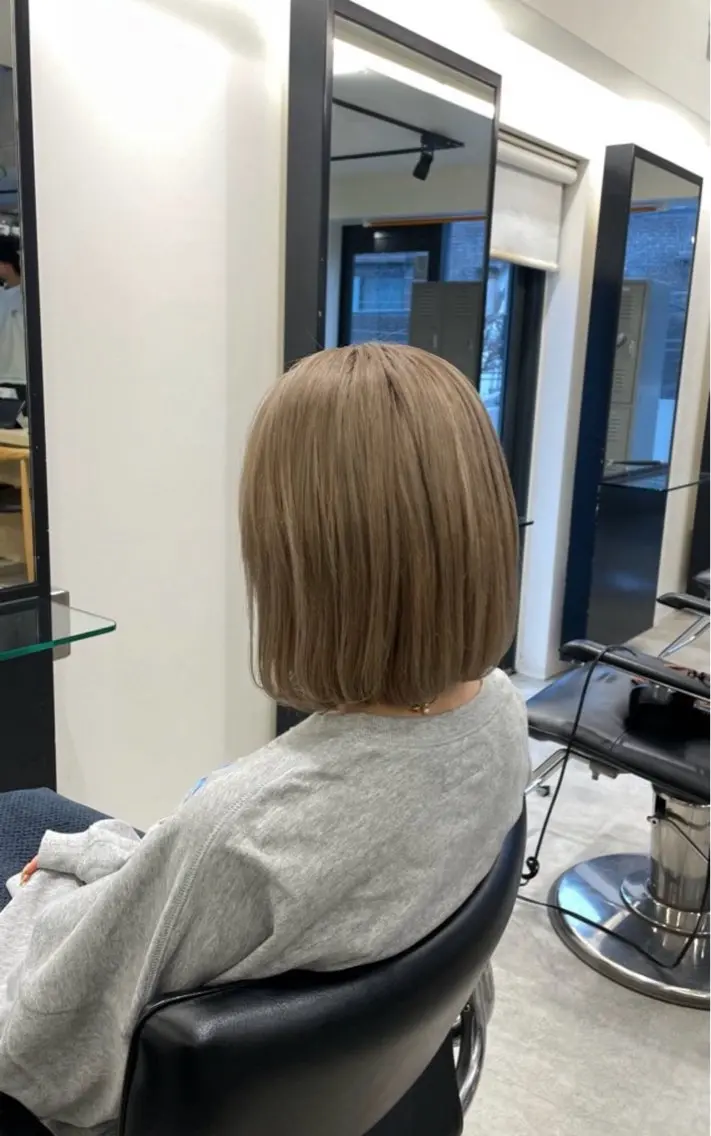 ショート カラー ヘアカラー fifth 杉野 ひなたのヘアスタイル