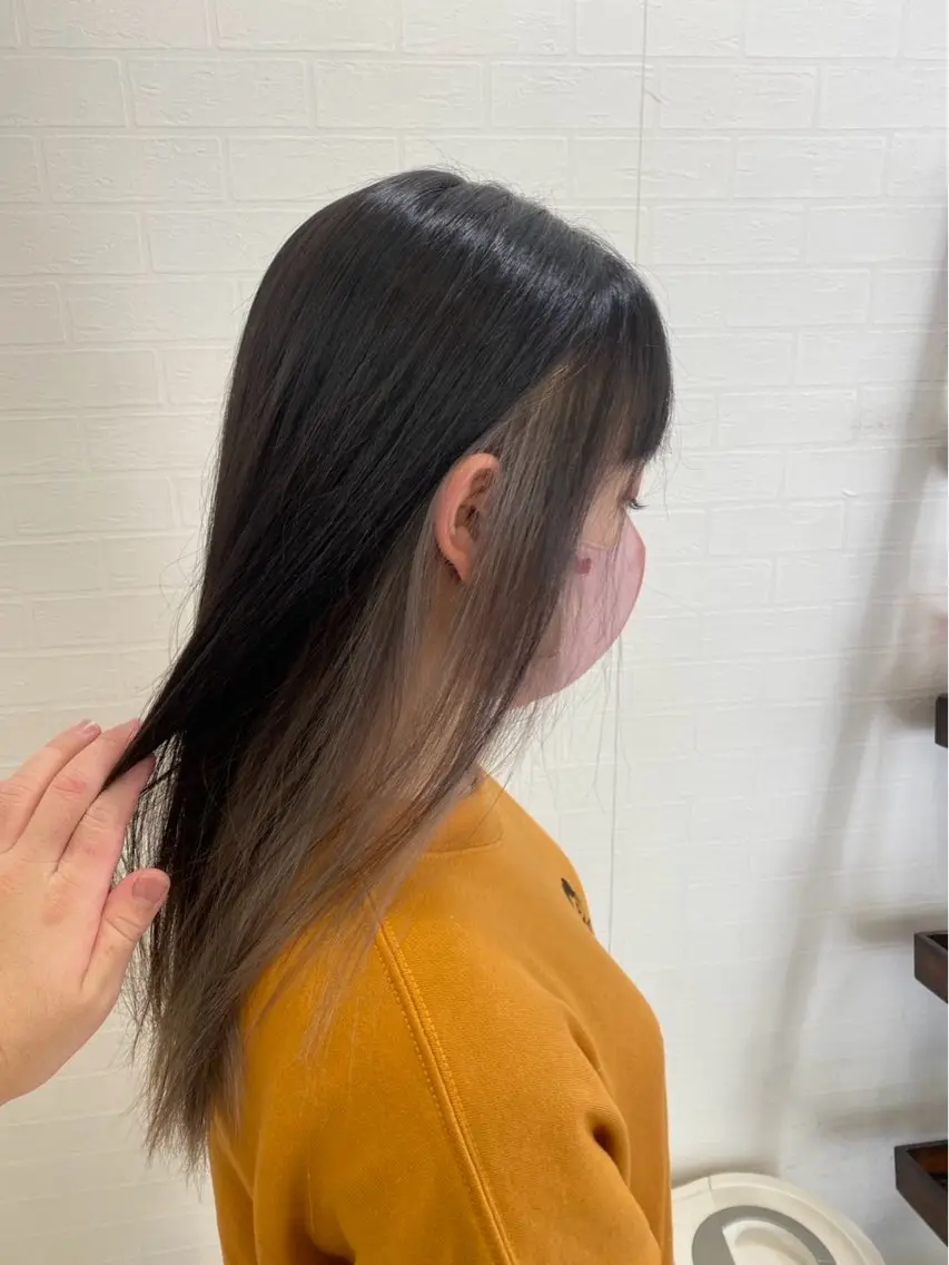 ロング カラー 髪質改善カラー なーこ💖🌈のヘアスタイル