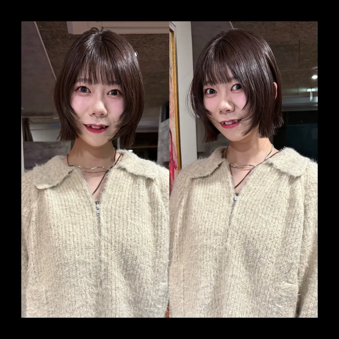 ショート カラー カット ヘアカラー トリートメント mai / linoah˚✧のヘアスタイル